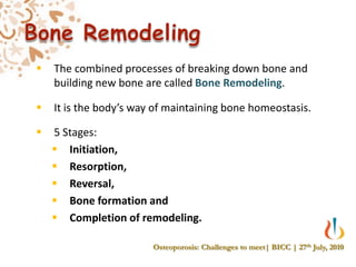 Definition  and classification of osteoporosis