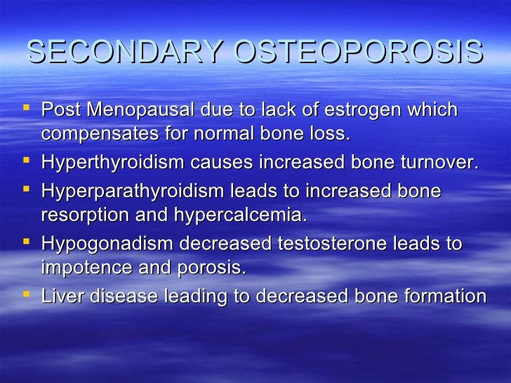 Osteoporosis