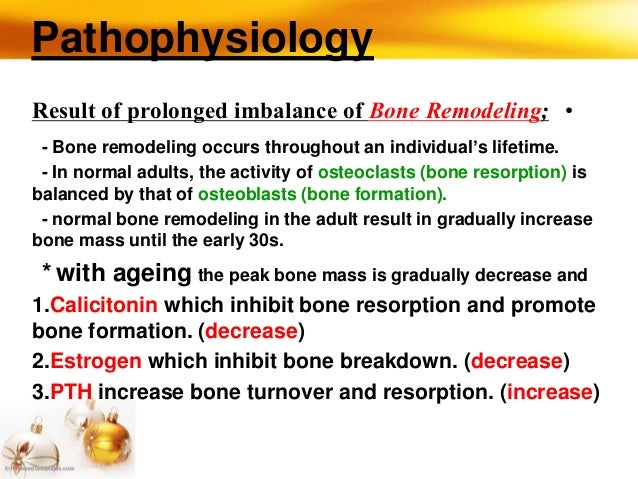 Osteoporosis Pathophysiology Flow Chart