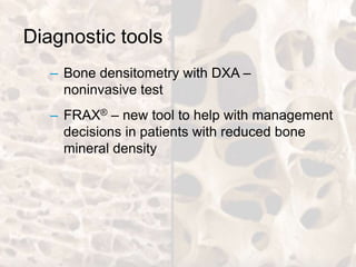 Osteoporosis | PPTX