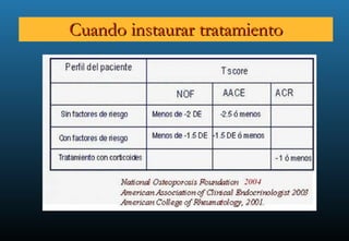 Cuando instaurar tratamiento 