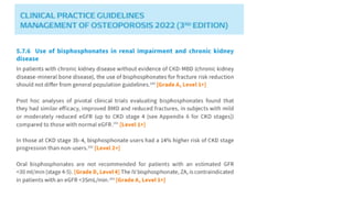 Osteoporosis Disease in Chronic Kidney Diseases | PPTX
