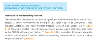 Osteoporosis Disease in Chronic Kidney Diseases | PPTX