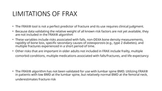 Osteoporosis management medical managment | PPTX