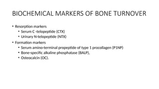 Osteoporosis management medical managment | PPTX