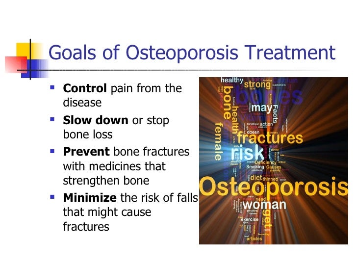 Osteoporosis prevention and management