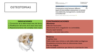 Comprehensive Overview of Nasal Osteotomies in Rhinoplasty: Techniques ...