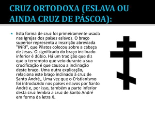 Os tipos de cruz | PPTX