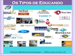 Os Tipos de Educando
 