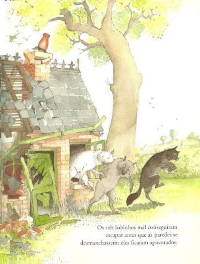 Os tres lobinhos e o porco mau, de Eugene Trivizas e Helen Oxenbury