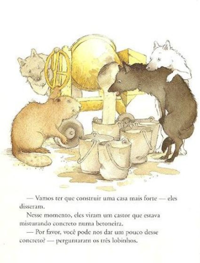 Os tres lobinhos e o porco mau, de Eugene Trivizas e Helen Oxenbury