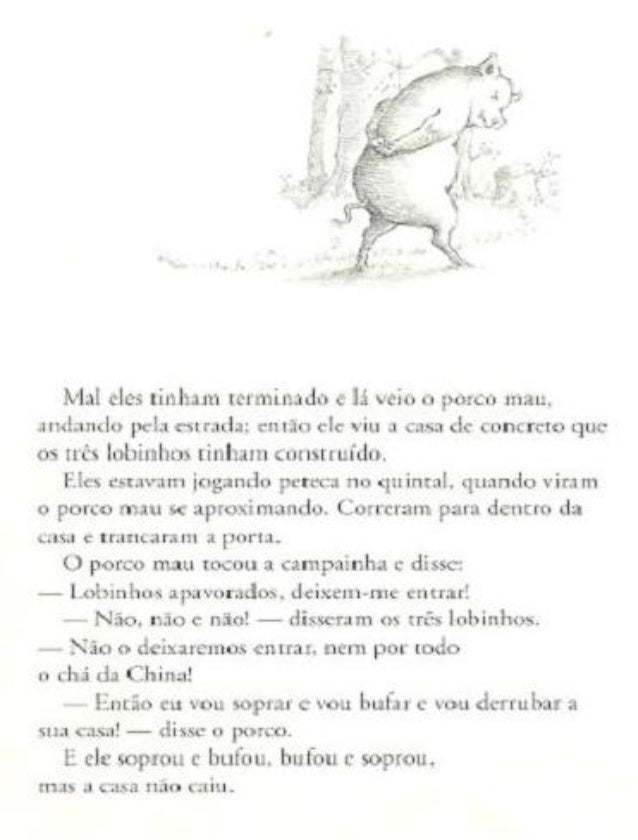 Os tres lobinhos e o porco mau, de Eugene Trivizas e Helen Oxenbury