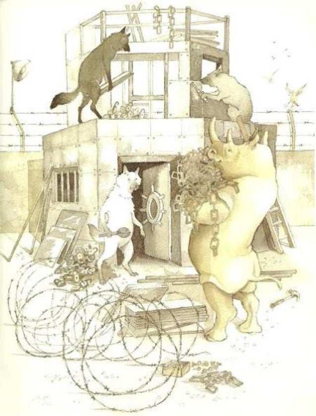 Os tres lobinhos e o porco mau, de Eugene Trivizas e Helen Oxenbury