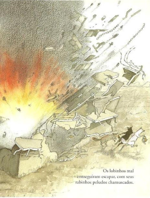 Os tres lobinhos e o porco mau, de Eugene Trivizas e Helen Oxenbury