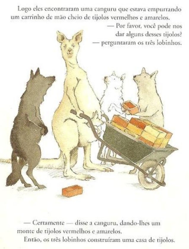 Os tres lobinhos e o porco mau, de Eugene Trivizas e Helen Oxenbury