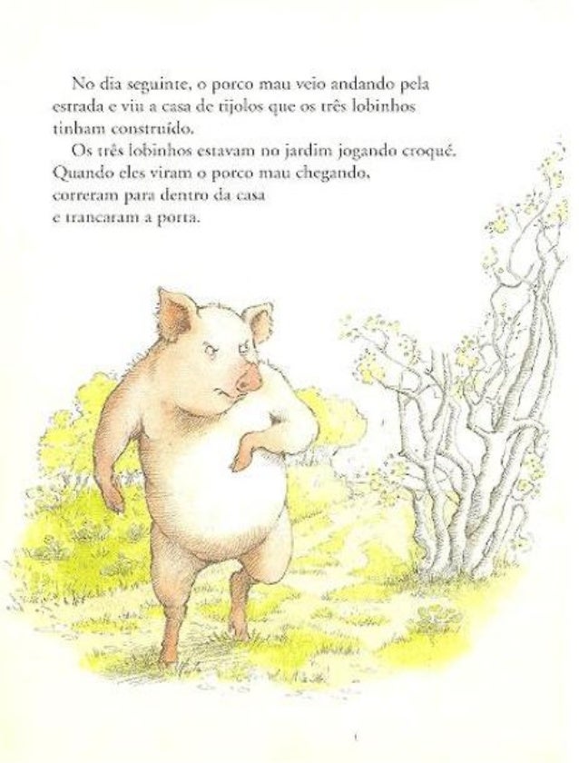 Os tres lobinhos e o porco mau, de Eugene Trivizas e Helen Oxenbury