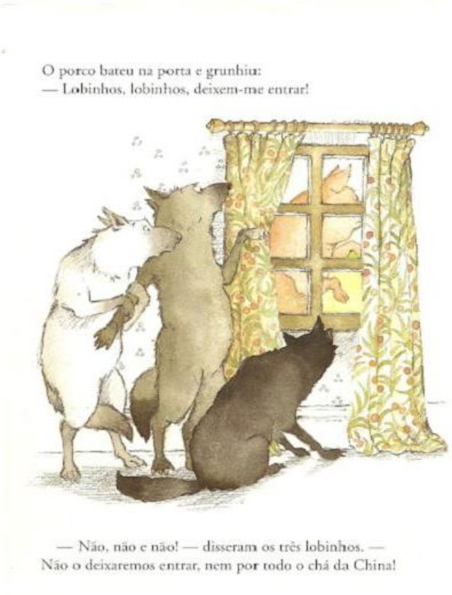 Os tres lobinhos e o porco mau, de Eugene Trivizas e Helen Oxenbury