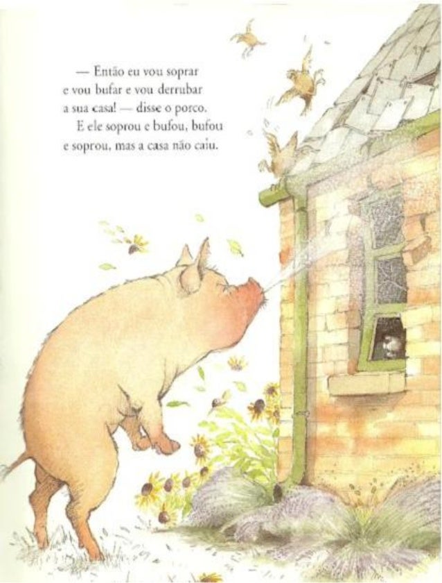 Os tres lobinhos e o porco mau, de Eugene Trivizas e Helen Oxenbury