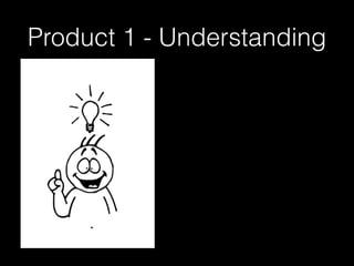 Product 1 - Understanding
 