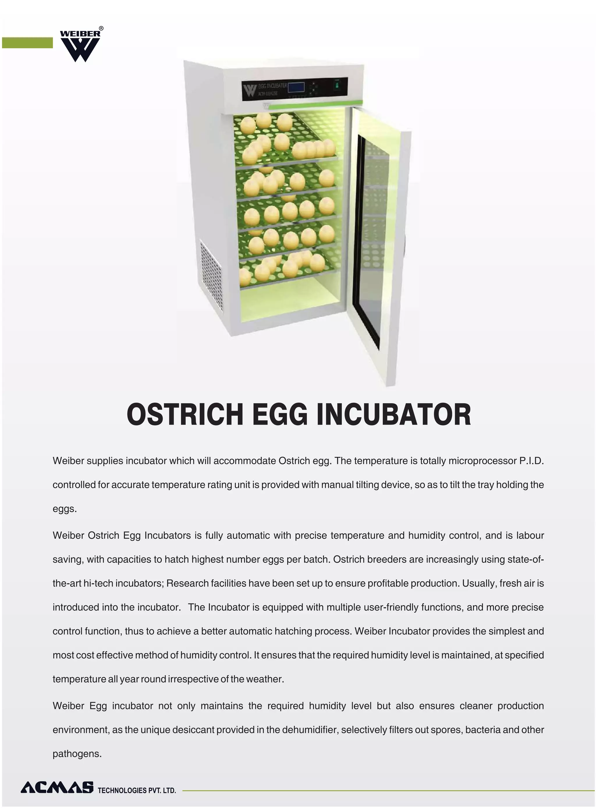 Ostrich Method Ostrich egg-incubator | PDF