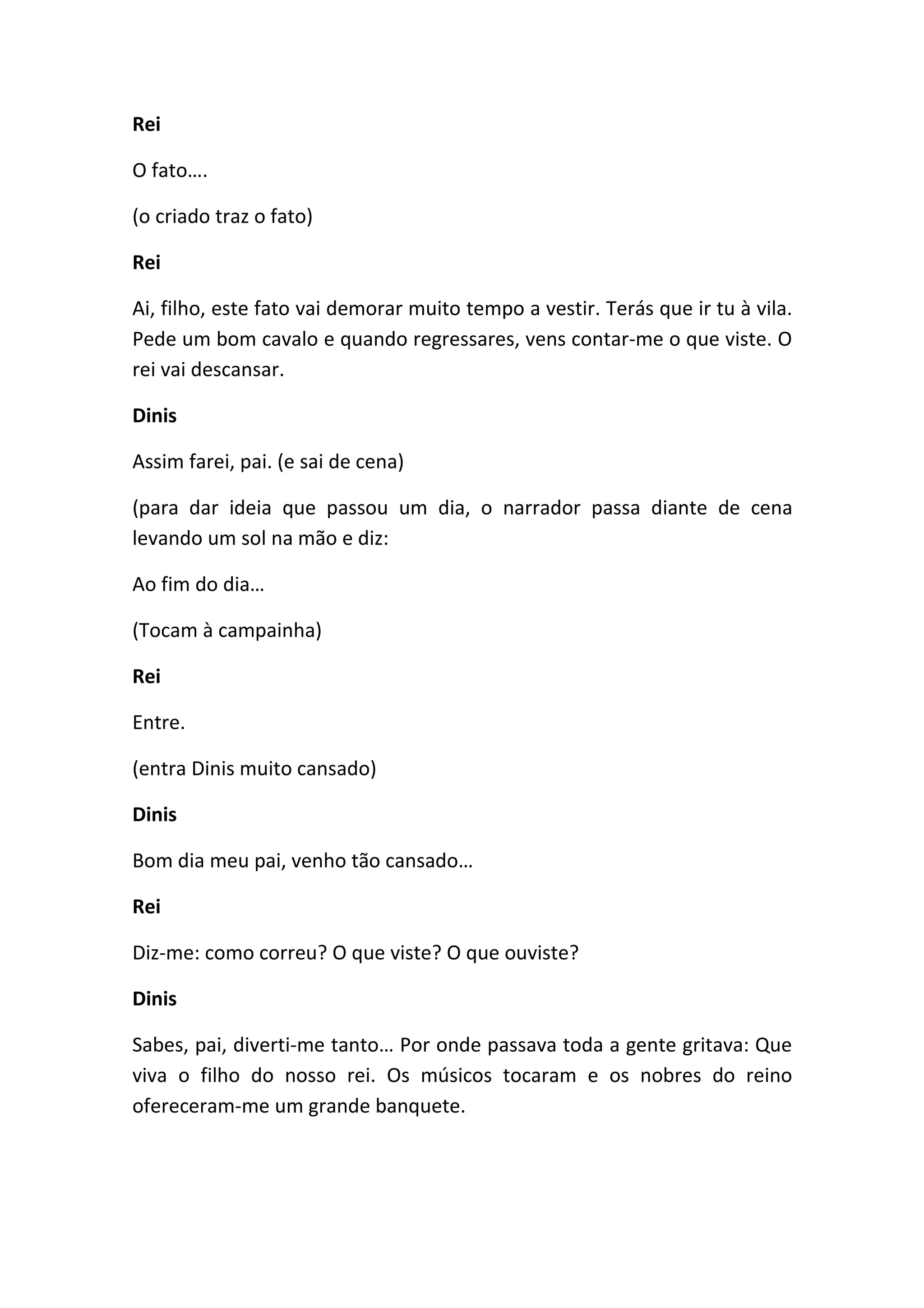 Os três filhos do rei (texto)