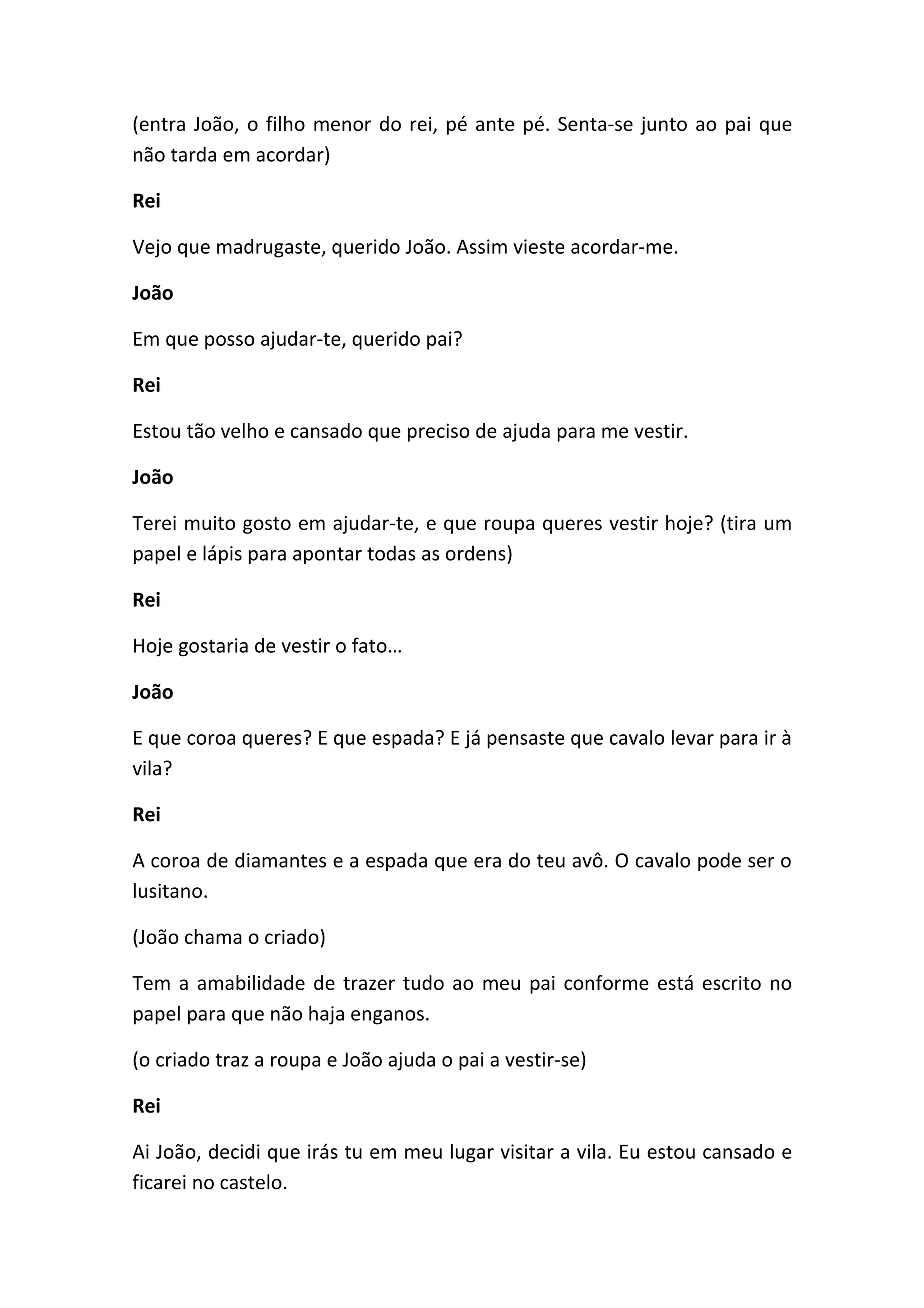 Os três filhos do rei (texto)