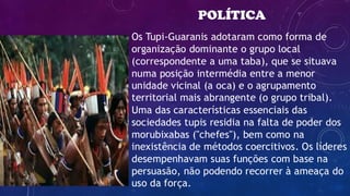 A origem dos Tupis - Trabalho de Historia | PDF