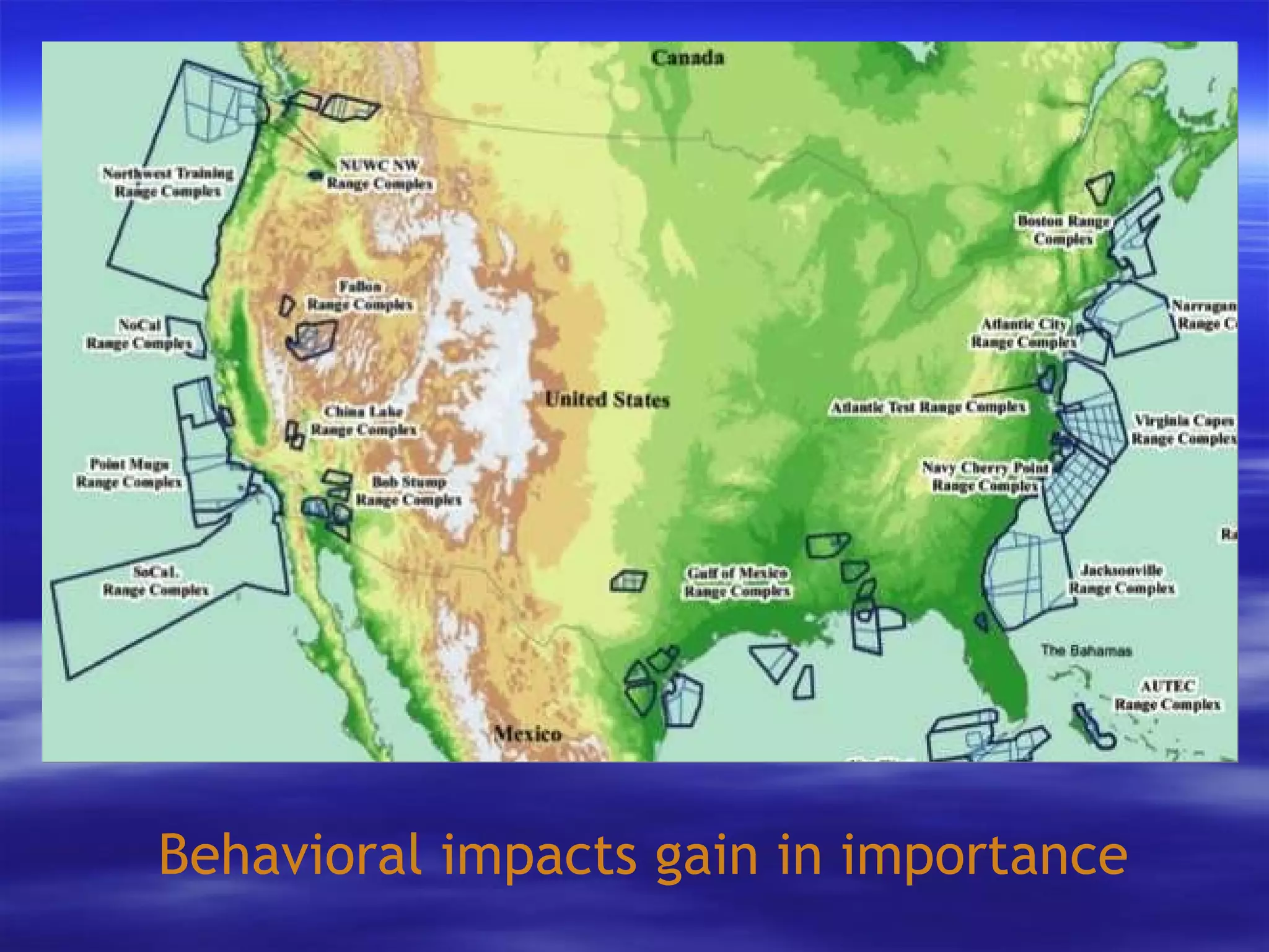Behavioral impacts gain in importance 