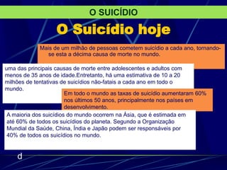 O suicidio
