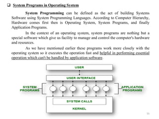 Comprehensive Overview of Operating Systems: Types, Structures, and ...