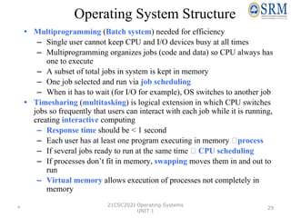 Operating system in engineering unit 1 full pdf | PDF