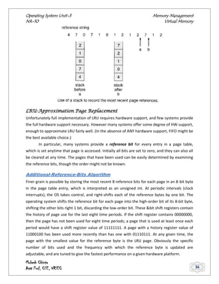Operating Systems - memory management | PDF
