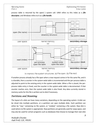 Operating Systems - Implementing File Systems | PDF | Operating Systems ...