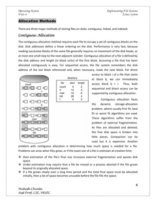 Operating Systems - Implementing File Systems | PDF