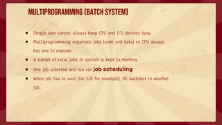 Operating System concepts | PPT | Free Download