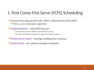 Fcfs Algorithm Scheduling In Os Flow Chart.pdf OS_Unit-II_-_Process_Management.pptxjsjwj | PPTX