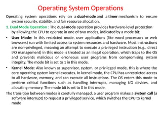 Ops Operating Unit Operating Systems basics materials .pptx