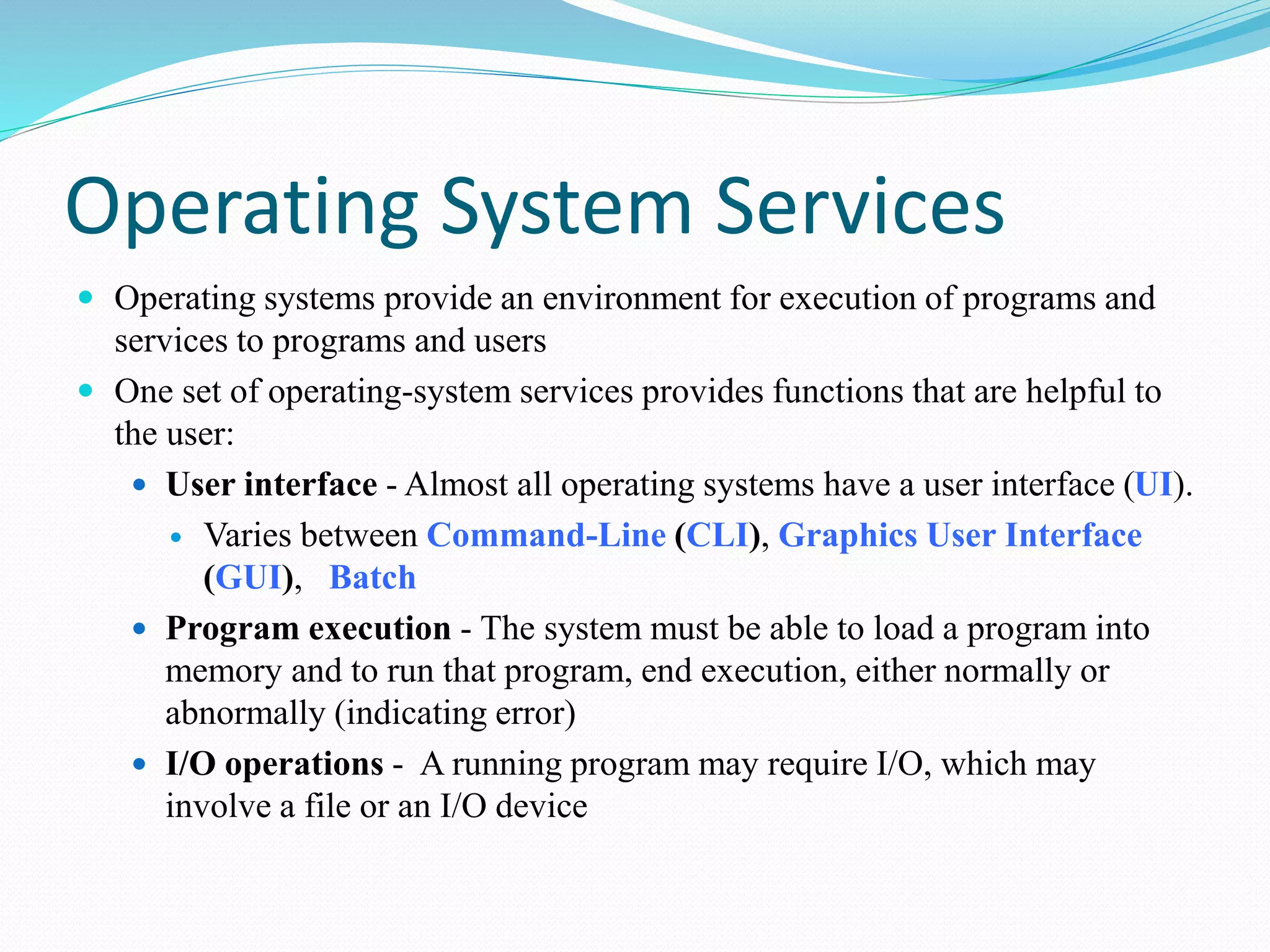 OS UNIT 1 PPT.pptx | Operating Systems | Computer Software and Applications