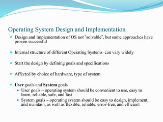 OS UNIT 1 PPT.pptx | Operating Systems | Computer Software and Applications