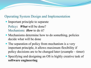 OS UNIT 1 PPT.pptx | Operating Systems | Computer Software and Applications