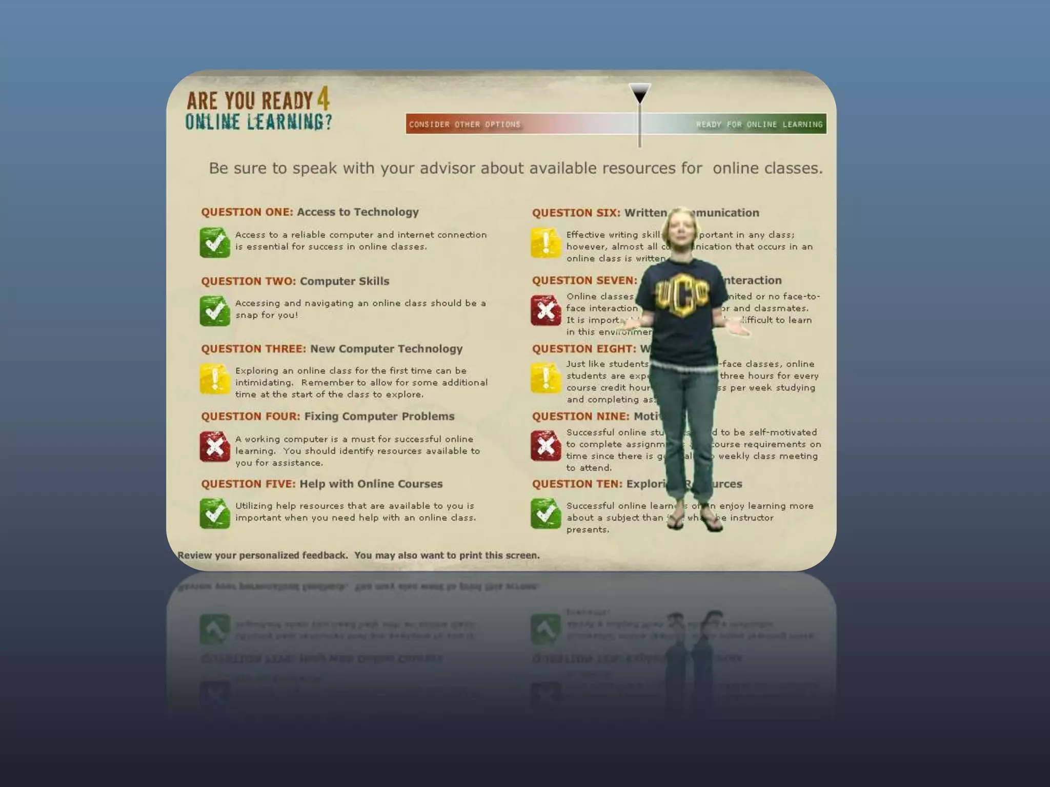 Are You Ready For Online Learning?