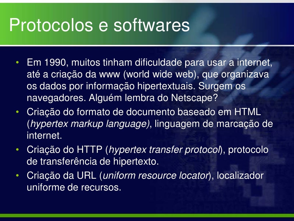 O Surgimento Da Internet Modificou O Mundo