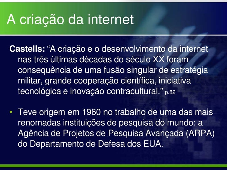 O Surgimento Da Internet Modificou O Mundo