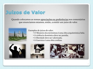 Filosofia 10º Ano - Os Valores | PPTX