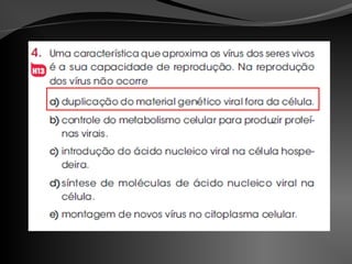 Os vírus  - características e ação