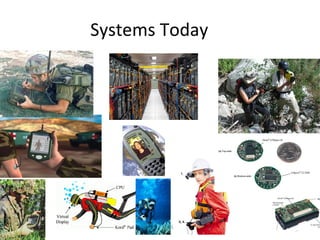 Systems Today
Principles of Operating Systems -
Lecture 1
17
 
