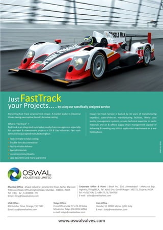 Oswal Industries Limited