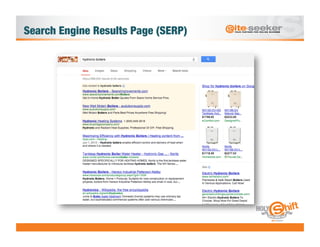 Search Engine Results Page (SERP)
 