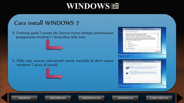 Sistem Operasi : Power Point windows 7 | PPT