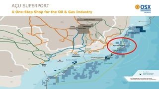 AÇU SUPERPORT
LOCALIZAÇÃO UCN AÇU: SUPERPORTO DO AÇU
A One-Stop Shop for the Oil & Gas Industry




                                             8
 